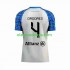 Camisola Club Brugge Joel Ordonez 4 Homem Equipamento Segundo 2023-2024 Manga Curta